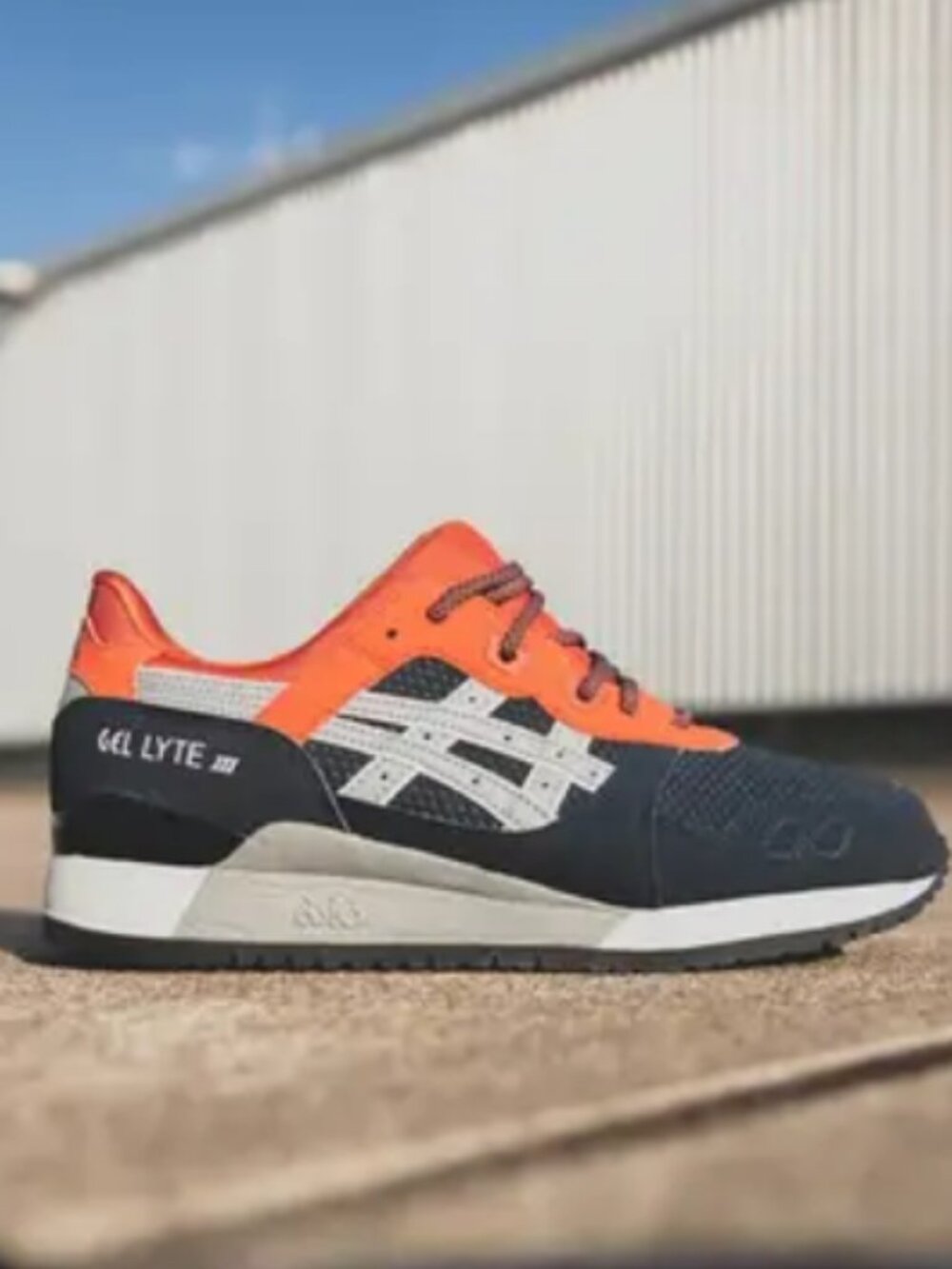Asics Gel Lyte iii "Block Pack" Indian Ink/Mid Grey Men's Shoes H628Y.5012